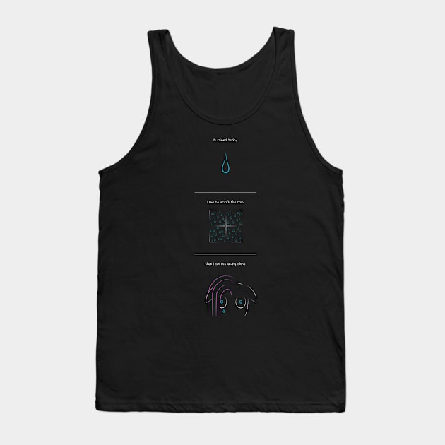 Rain Tank Top by scorchedwing